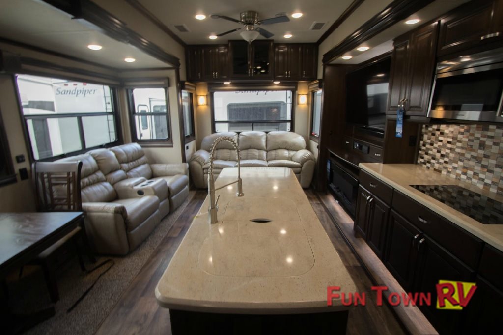 Forest River Riverstone Fifth Wheel Interior