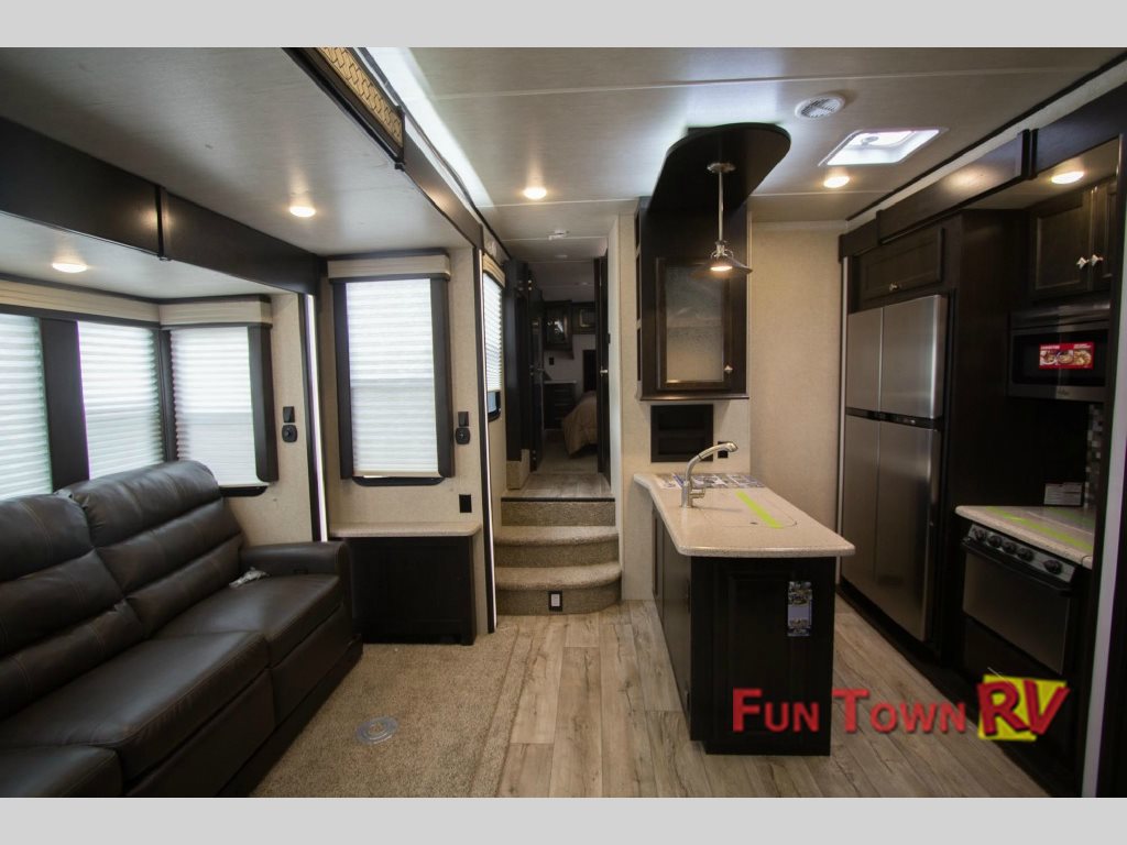 Heartland Road Warrior Fifth Wheel Toy Hauler Interior