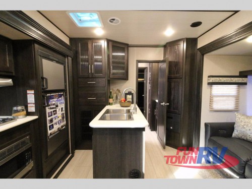 XLR Hyper Lite Travel Trailer Toy Hauler Interior