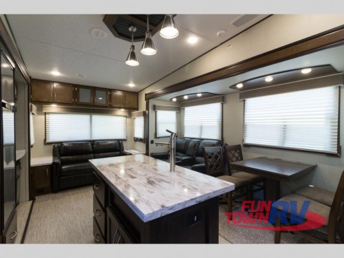 Prime Time Crusader Fifth Wheel Interior